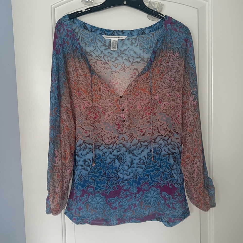 Diane von Furstenberg top